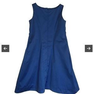 Jil Sander cotton shift mini dress